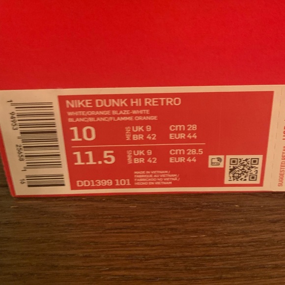 Nike Dunk High ‘Syracuse’ - Picture 8 of 10